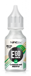 Жидкость для электронных сигарет NRGon EGOшка №5 Зеленый чай + Манго (6мг), 30мл