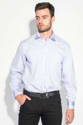 Рубашка мужская классическая 50PD0098  (Сиреневый)
