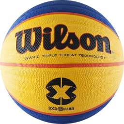 Мяч баскетбольный для стритбола Wilson FIBA3x3 Replica арт.WTB1033XBFFBB р.6