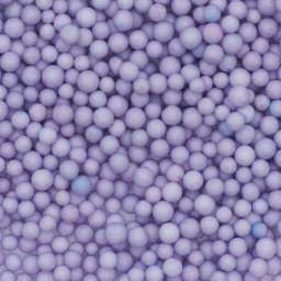 Мелкие Пенопластовые шарики для слаймов (упак. 8x11 см, Светло-Фиолетовые)