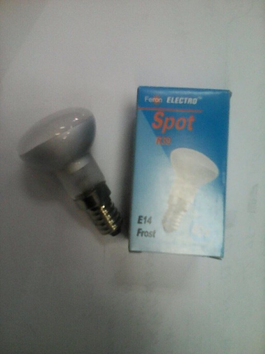 Лампа накаливания Feron R39 E14 60W Frost