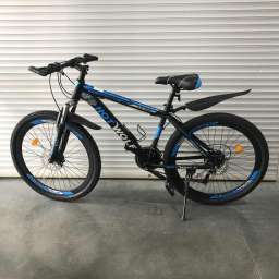 Велосипед HOT Wolf LX 500 26 радиус Чёрно-синий