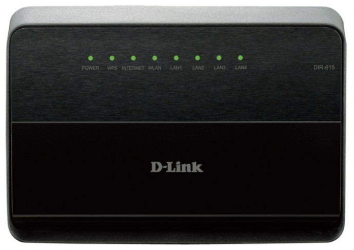 Маршрутизатор D-LINK DIR-615  802.11n + 4-port UTP