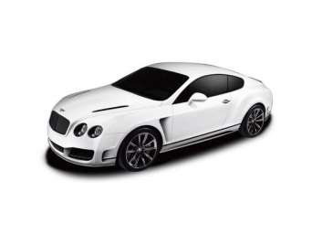 Радиоуправляемая машина 1:24 Bentley Continental GT speed, цвет белый 27MHZ -