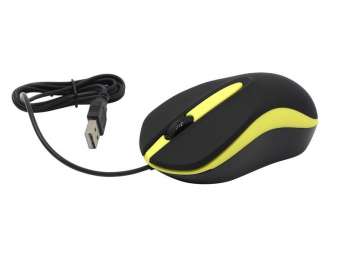 Мышь Smartbuy 329 Black-Yellow, USB