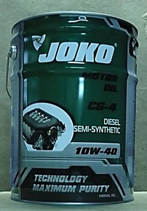 Моторное масло JOKO DIESEL Semi-synthetic CG-4 10w-40 20л