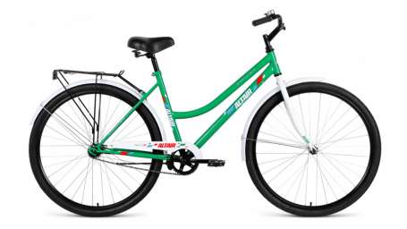 Городской велосипед ALTAIR City low 28 зеленый 19” рама (2019)