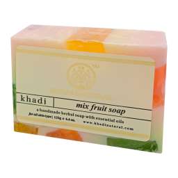 Мыло ручной работы с фруктовыми экстрактами (handmade soap) Khadi | Кади 125г