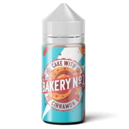 Жидкость для электронных сигарет Bakery №1 Cake With Cinnamon (0мг), 80мл