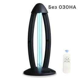 Бактерицидная ультрафиолетовая лампа - облучатель  без озона, черный