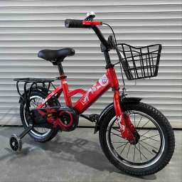 Детский велосипед FBE002 14 радиус красный