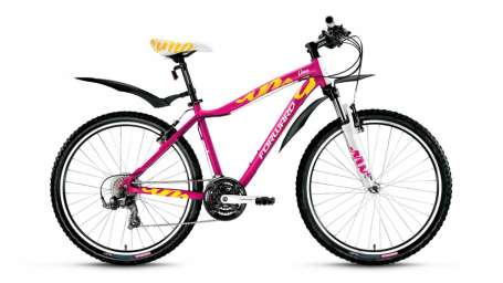 Горный (MTB) велосипед FORWARD Lima 1.0 розовый матовый 15” рама (2017)