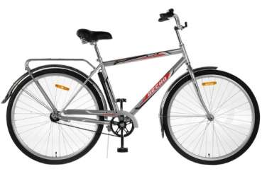 Городской велосипед Десна Вояж Gent 28” серебристый 20” рама (2020)