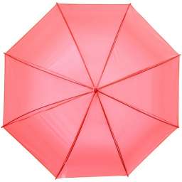 Зонт-трость женский “Классический” цвет красный, 8 спиц, d-92см, длина в слож. виде 71см