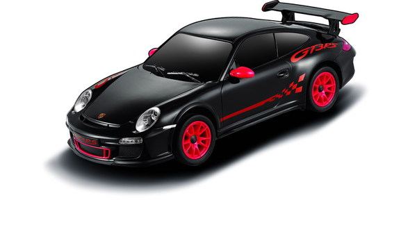Радиоуправляемая машина 1:24 Porsche GT3 RS, 18см, цвет чёрный 27MHZ -