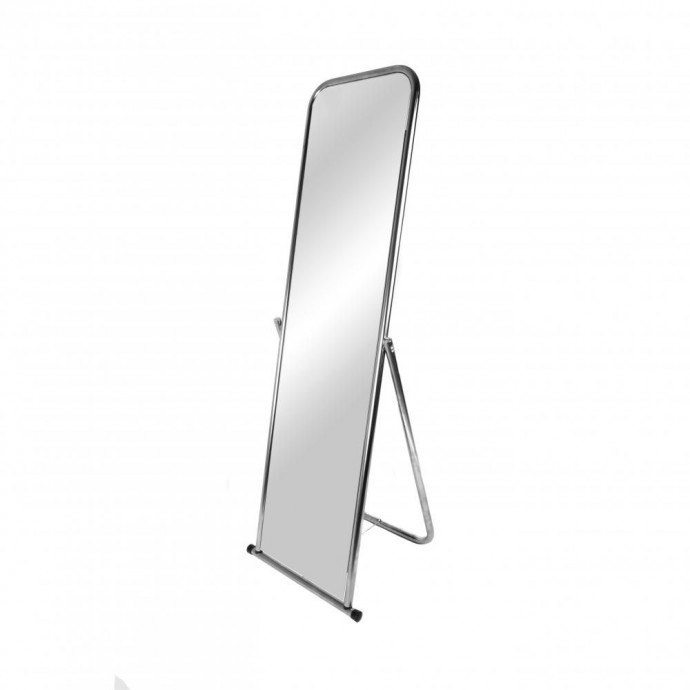 5МM-01(нео-хром) Зеркало напольное, 500Lх1550Hx500Dмм, зеркальное полотно 1500х370мм