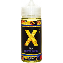 Жидкость для электронных сигарет X3 Tea Forest Berry, (3 мг), 120 мл