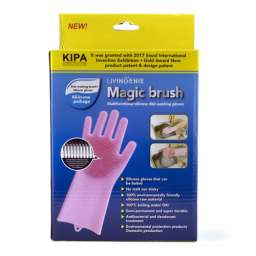 Перчатки для мытья посуды Magic brush оптом