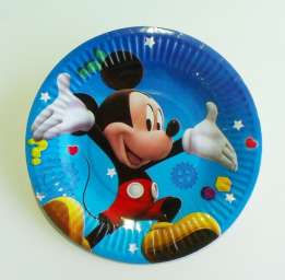 Тарелка бумажная “Disney ” Микки Маус 200 мм (10 шт)