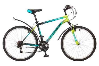 Горный велосипед (26 дюймов) Stinger - Caiman 26”
(2017) Р-р = 16; Цвет: Зеленый (26SHV.CAIMAN.16GN7