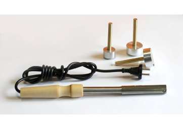 Инструмент нагревательный для изготовления штор на люверсах, деревянная ручка