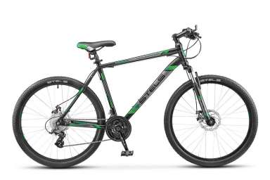 Горный велосипед (26 дюймов) Stels - Navigator 500
MD 26” V020 (2017) Р-р = 16; Цвет: Черный / Зелен