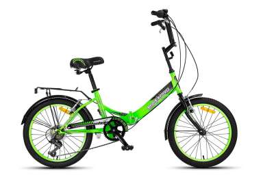 Городской велосипед MaxxPro - Compact 20 (2018) Цвет:
Салатовый / Черный (X2001-2)