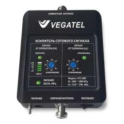 Репитер GSM сигнала VEGATEL VT2-1800 (LED 2017 г.)