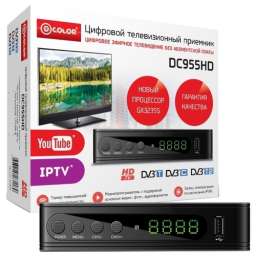 Ресивер цифрового ТВ D-Color DC955HD HDMI/USB/Дисплей