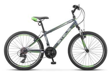 Подростковый горный велосипед (24 дюйма)
Stels - Navigator 400 V 24” V031 (2018) Р-р = 14; Цвет: Сер