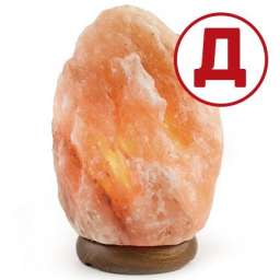 Соляная лампа “Скала” из гималайской соли (10-15 кг) с диммером