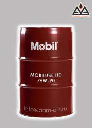 Трансмиссионное масло Мobil Mobilube HD 75W90 GL-5 208 л