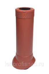 110/160/500 вентиляционный выход канализации (Изолированный) цвет RR29 красный (Ral 3009)