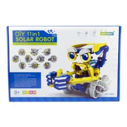 Конструктор на солнечных батареях Diy Solar Robot 11 in 1 оптом