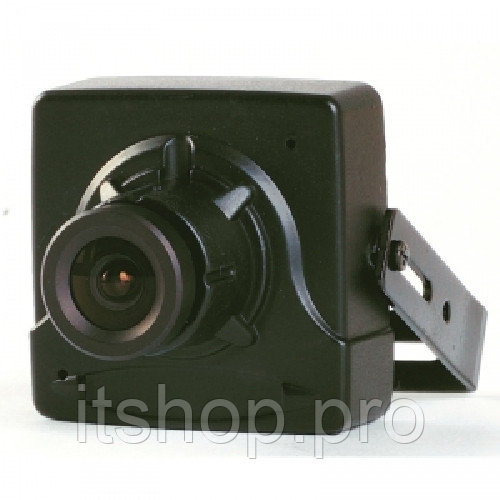 Видеокамера LTV-3125BH, ч/б, 1⁄3”, 600 твл, 0.05 лк, об-в 3.6мм, микрофон, 30x30 мм, 12В