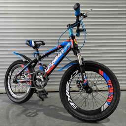 Детский велосипед CF006 18 радиус синий