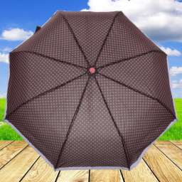 Зонт женский полуавтомат “Ореон”, цвет микс, 8 спиц, d-110см, длина в слож. виде 30см