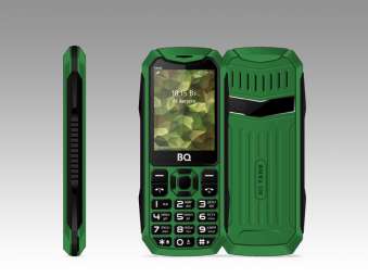 Телефон BQ 2428 Tank (green)
