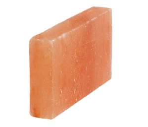 Блок из гималайской розовой соли 300x200x50 мм шлифованный