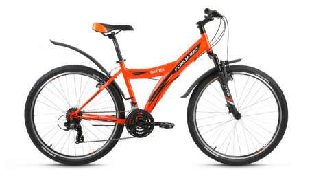 Горный (MTB) велосипед FORWARD Dakota 26 2.0 оранжевый матовый 16,5” рама (2018)