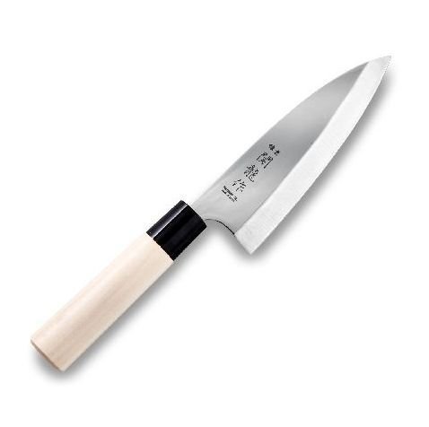 Нож японский Деба 15 см, зеркальная полировка, SRM150/DM, SEKIRYU