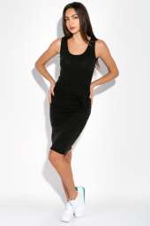 Платье женское, спортивное 95P3017 (Черный)