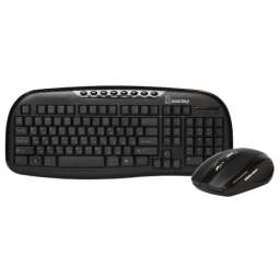Клавиатура+мышь Smartbuy 205507AG Black, Nano Receiver USB
