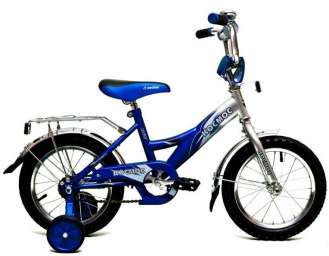 Велосипед детский двухколесный Космос В 1607 синий