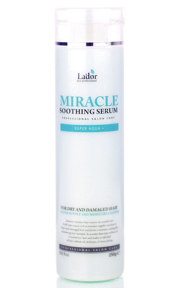Увлажняющая сыворотка для волос с термозащитой, LADOR Miracle sooting Serum 250 гр