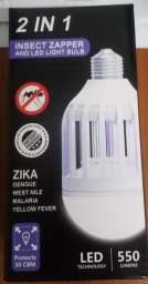 Лампа-светильник от комаров 2 IN 1 INSEKT ZAPPER LED 550