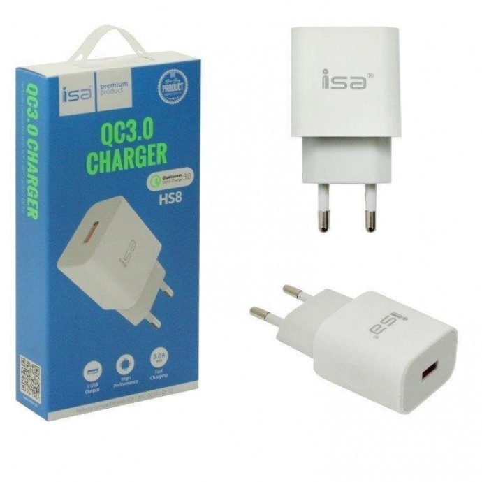 СЗУ USB Quick Charge 3.0 18Вт ISA
