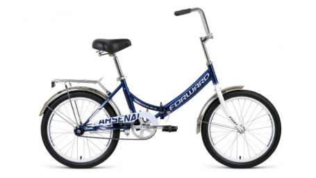 Городской велосипед Arsenal 20 1.0 темно-синий/серый 14” рама (2020)