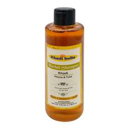 Травяной шампунь для сухих волос Хна и тулси (shampoo) Khadi | Кади 210мл