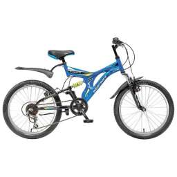 Велосипед детский Novatrack Titanium 20 6 (2017) синий